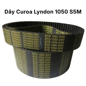 Dây curoa đai răng đồng bộ Lyndon 1050 S5M chính hãng từ Đức với cấu trúc răng đồng bộ vận hành ổn định
