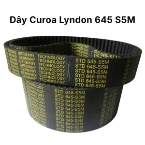 Dây curoa đai răng đồng bộ Lyndon 645 S5M chính hãng từ Đức chịu tải cao