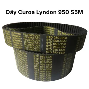 Dây curoa đai răng đồng bộ Lyndon 950 S5M chính hãng từ Đức kết cấu dẻo dai chịu tải tốt