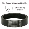Dây curoa 320J giúp truyền động êm ái và giảm tiếng ồn