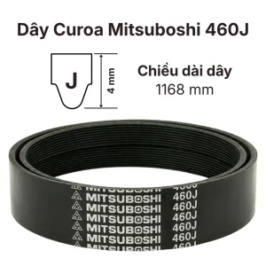 Dây curoa 460J chuyên dụng cho các thiết bị máy móc công nghiệp nhẹ và dân dụng