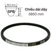 Dây curoa SPB 3850 giúp tối ưu hóa hiệu suất vận hành