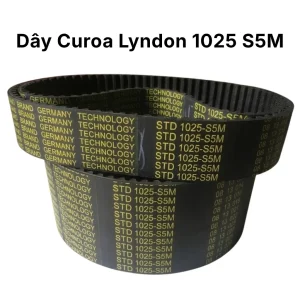 Dây curoa đai răng đồng bộ Lyndon 1025 S5M chính hãng từ Đức giúp hệ thống vận hành êm ái