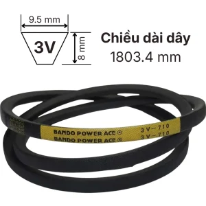 Dây đai thang 3V710 chuyên dụng cho các loại máy móc công nghiệp