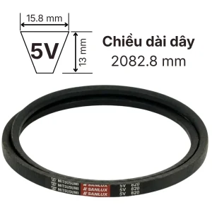 Dây đai thang truyền động 5V 820 chất lượng cao