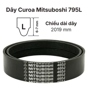 Phụ tùng dây curoa rãnh dọc 795L chất lượng cao