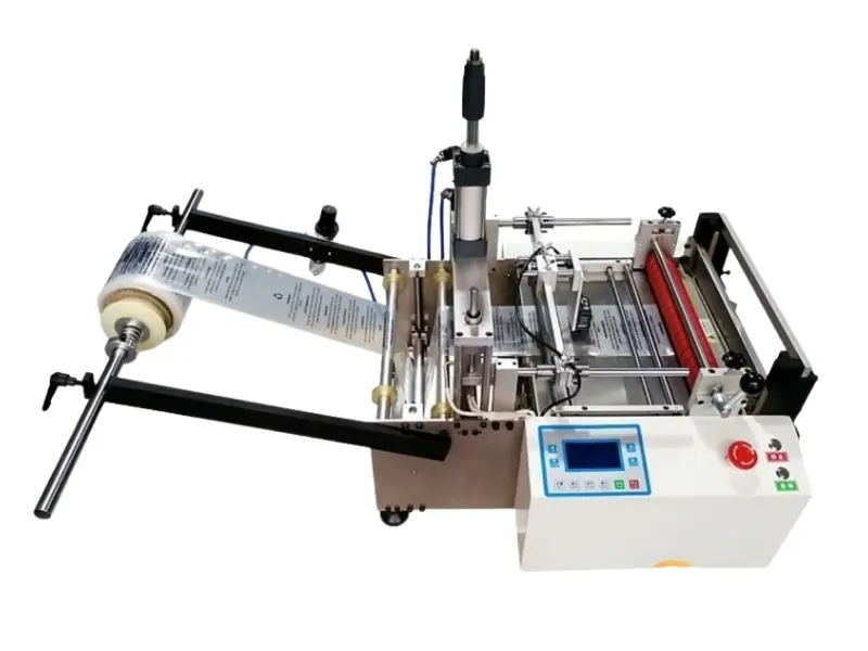 Ứng dụng dây curoa 1040 S8M máy cắt túi nhựa