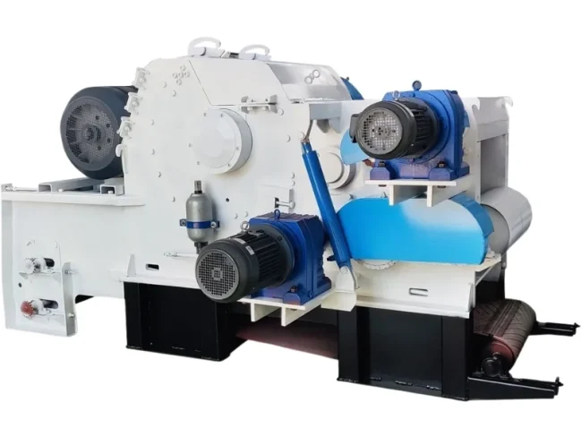 Ứng dụng dây curoa D310 máy băm dăm gỗ công nghiệp