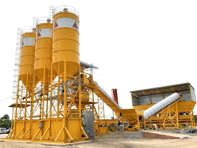 Ứng dụng dây curoa D330 trạm trộn bê tông